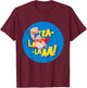DreamWorks Captain Underpants TRA-LA-LAAA! in Blue Shirt T-Shirt - T-Shirt | Maroon