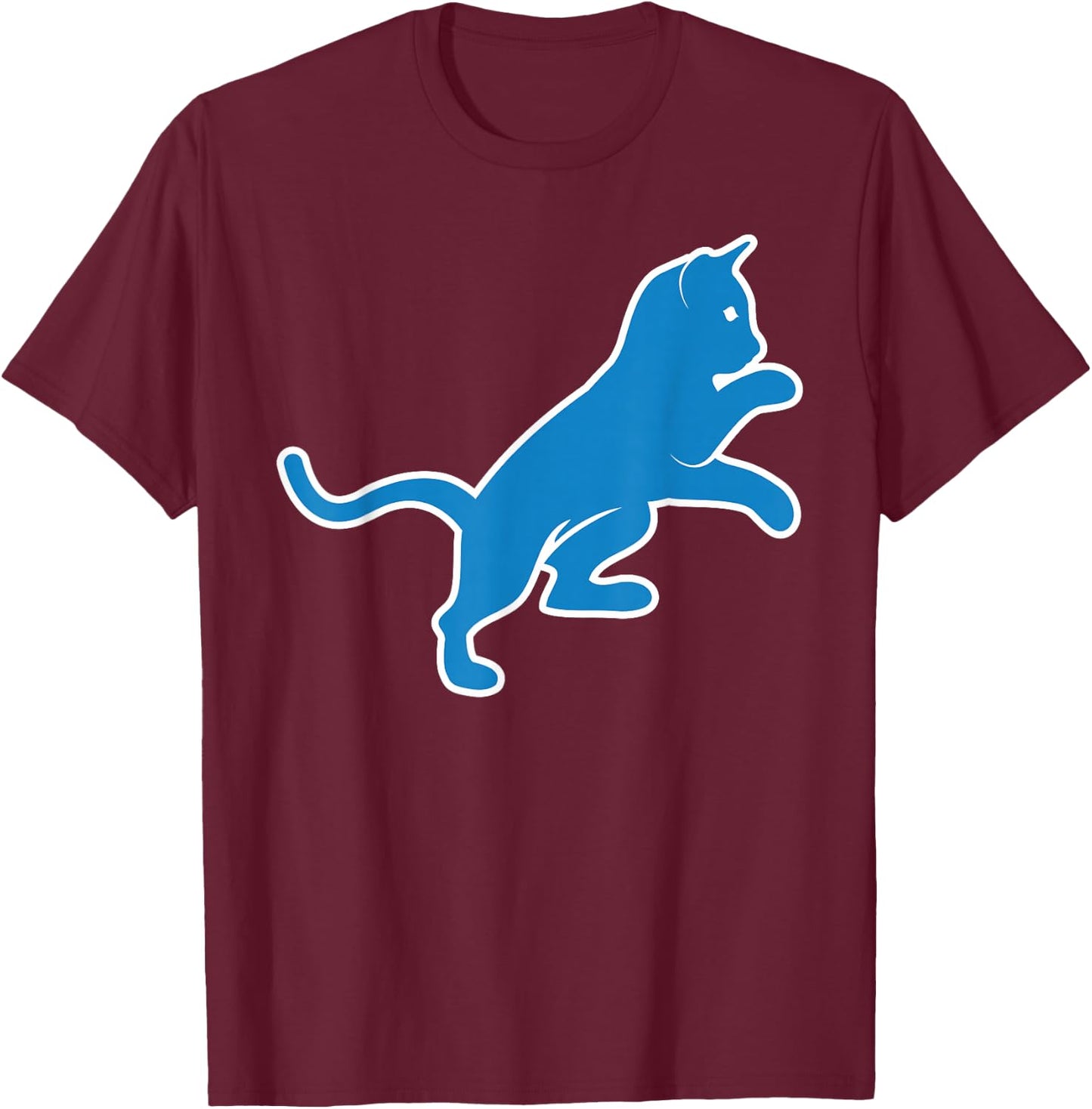 Motor City Kitties T-Shirt - T-Shirt | Maroon