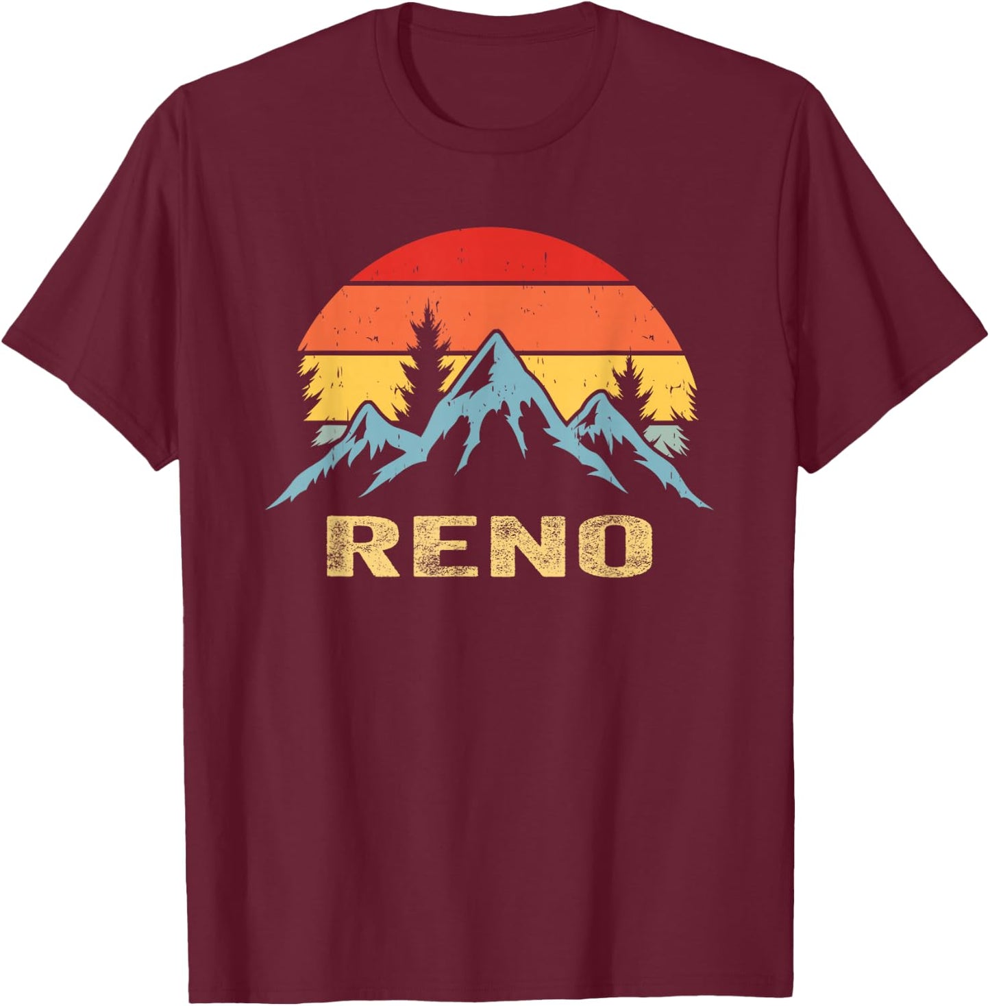 Reno T-Shirt - T-Shirt | Maroon
