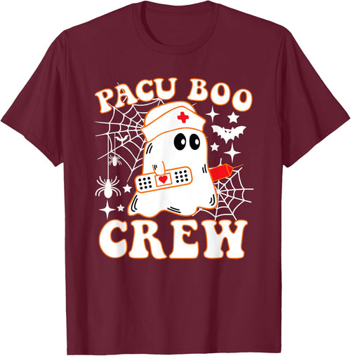 PACU Boo Crew Nurse Funny Ghost Halloween Costume