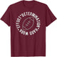 Football T Shirt Motivational Effort Determination Hard Work T-Shirt - T-Shirt | Maroon