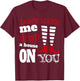 Halloween Costume Shirt Don't Make Me Drop A House On You T-Shirt - T-Shirt | Maroon