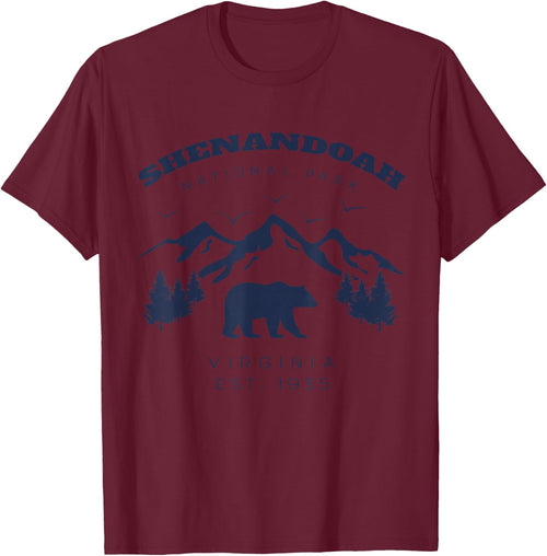 Vintage Shenandoah National Park for kids Hiking Camping