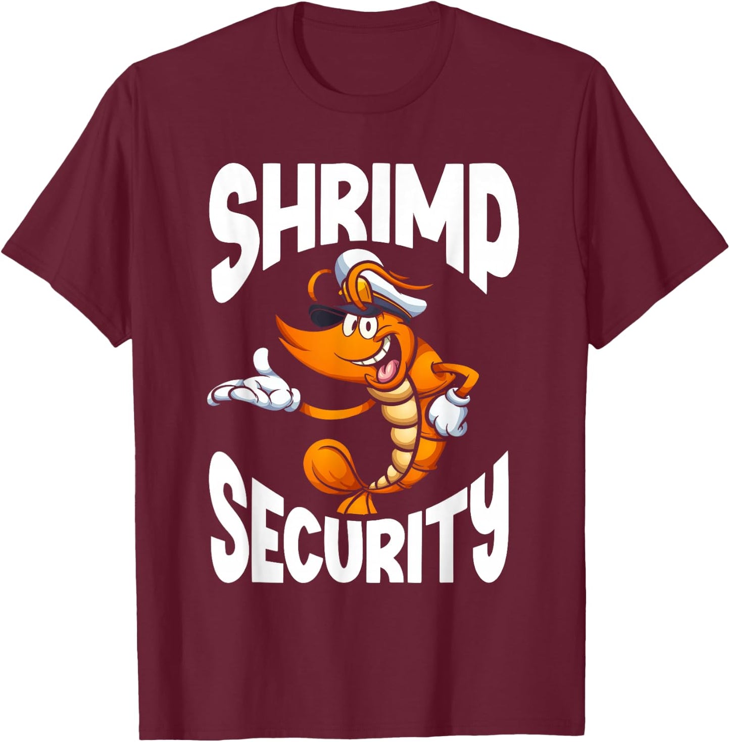 Shrimp Whisperer Shellfish Shrimp Lover Prawn T-Shirt - T-Shirt | Maroon