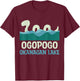 Ogopogo Okanagan Lake Monster Creatures Cute Kawaii Cryptid T-Shirt - T-Shirt | Maroon