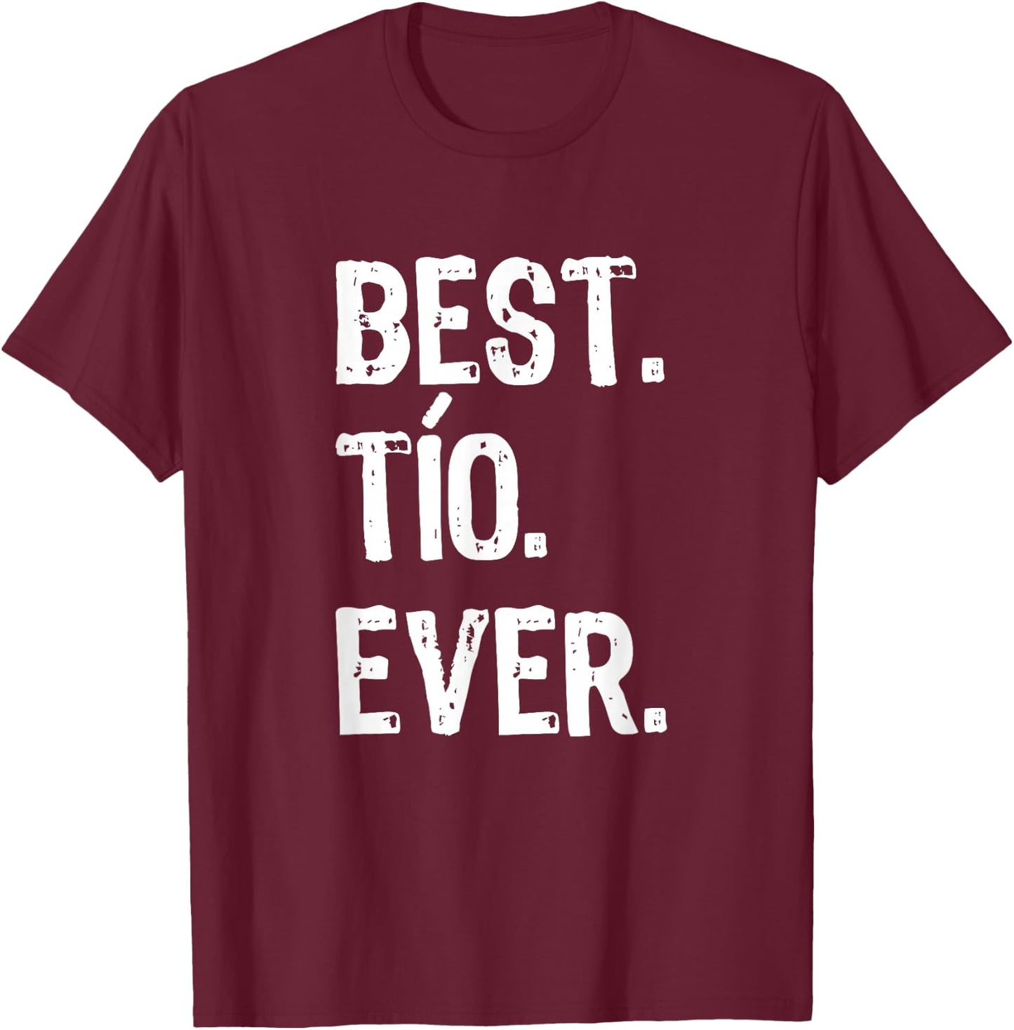 Best TIO Ever Funny Cool T-Shirt - T-Shirt | Maroon