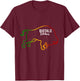 Buffalo Soldier New Rasta Reggae Roots Clothing T Shirt T-Shirt - T-Shirt | Maroon