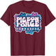Pigeon Forge Tennessee Travel Hippie 70s Groovy Wavy Text T-Shirt - T-Shirt | Maroon