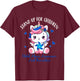 Child Abuse Prevention Month-Stand Up For Children Unicorn T-Shirt - T-Shirt | Maroon