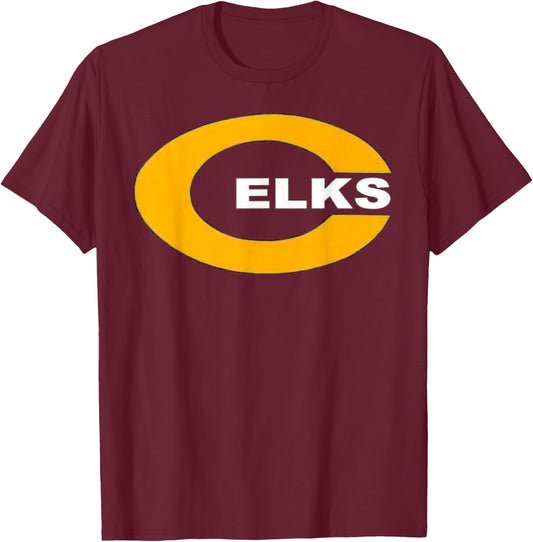 Centerville Elks T-Shirt - T-Shirt | Maroon
