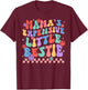 Funny Mom Mother Mama's Expensive Little Bestie T-Shirt - T-Shirt | Maroon
