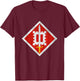 18th Engineer Brigade Combat Engineer Brigade Veteran Papa T-Shirt - T-Shirt | Maroon