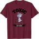 Toxic but cute creepy funny Halloween graphic T-Shirt - T-Shirt | Maroon