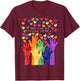 We Rise by Lifting Others Shirt We Rise by Lifting Others T-Shirt - T-Shirt | Maroon