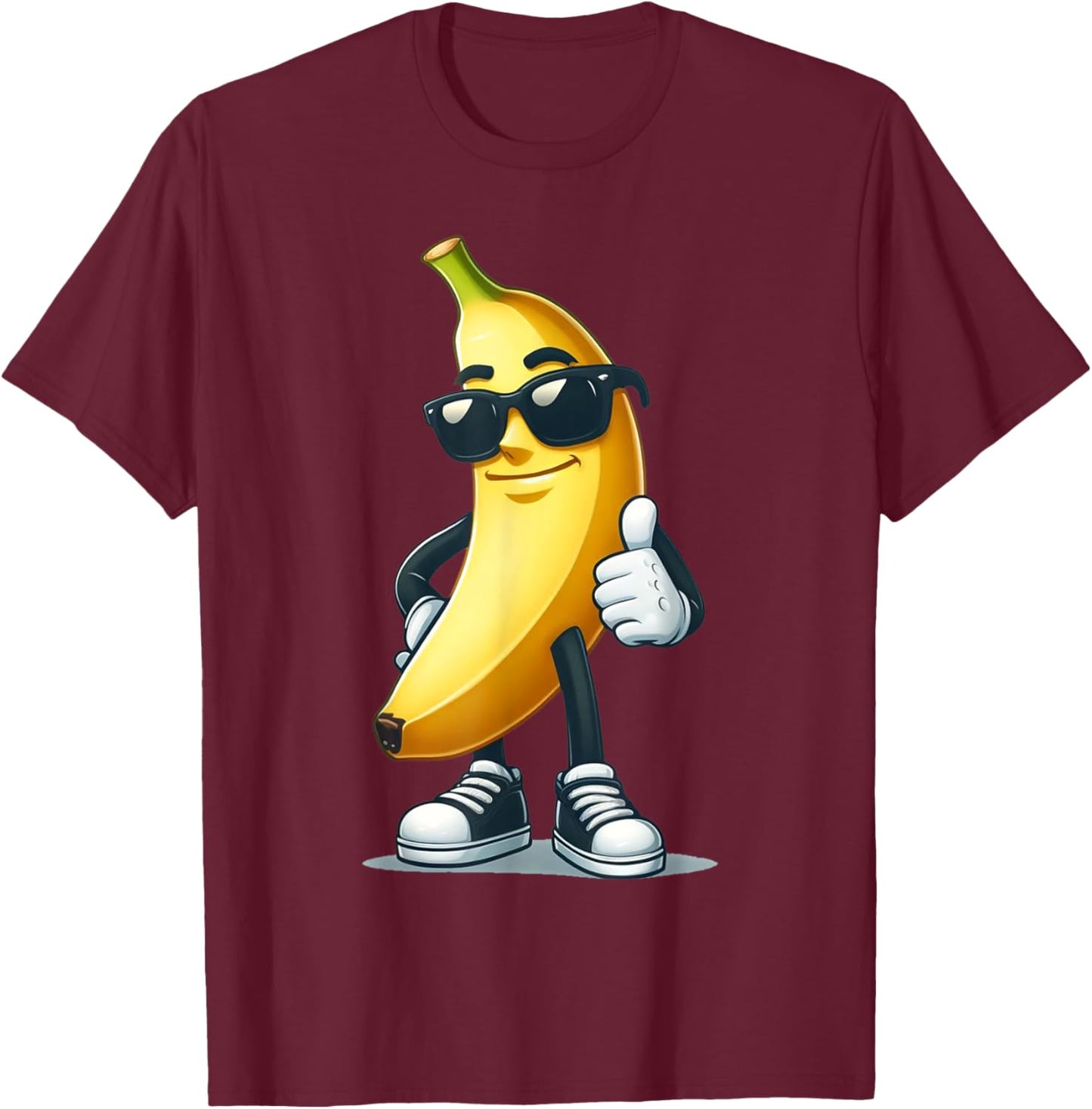 Bananas Women Cute Banana Costume Funny Banana T-Shirt - T-Shirt | Maroon