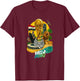 Yalla Iraq Football Fan Lions of Mesopotamia Pride T-Shirt - T-Shirt | Maroon