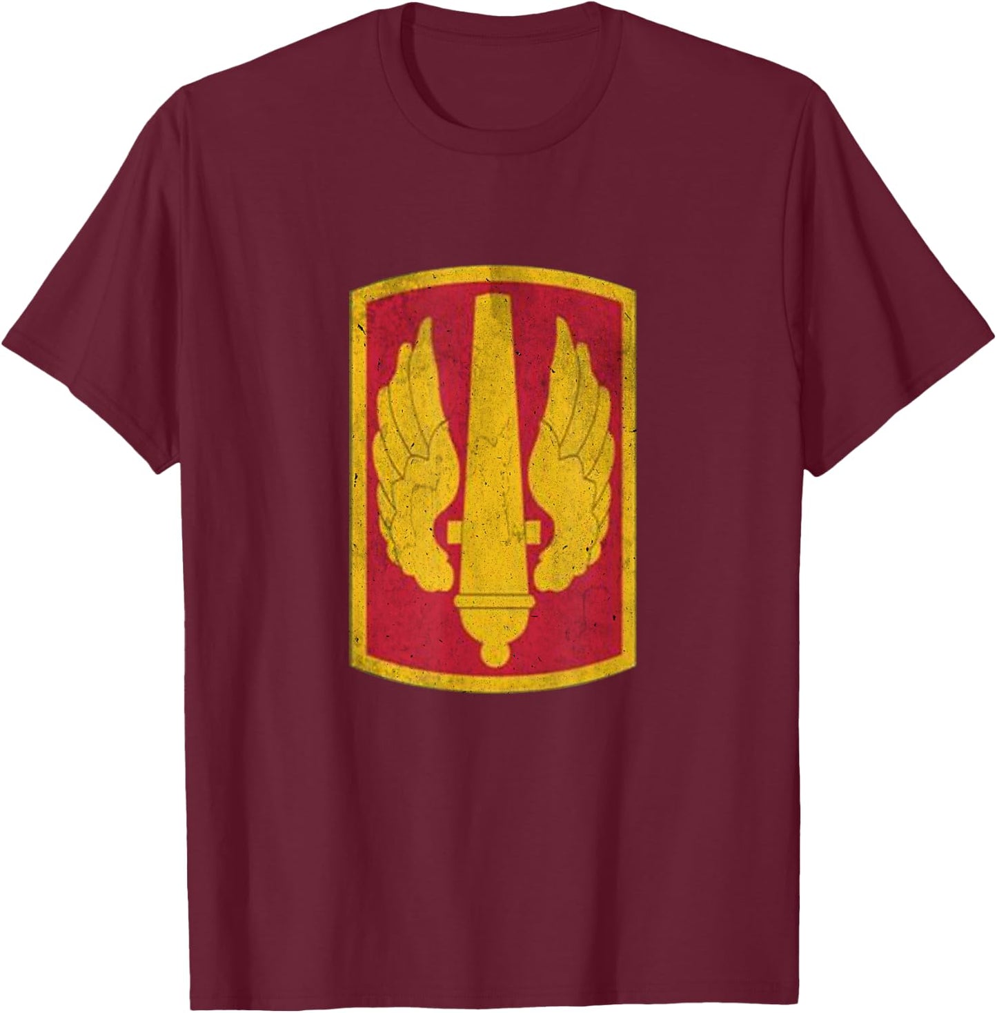 18th Field Artillery Brigade XVIII Airborne Corps Veteran T-Shirt - T-Shirt | Maroon