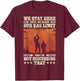 Dove Hunting Until We Reach The Bag Limit - Dove Hunter T-Shirt - T-Shirt | Maroon