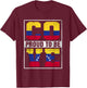 Proud Colombian Venezuelan Mix Colombia and Venezuela T-Shirt - T-Shirt | Maroon