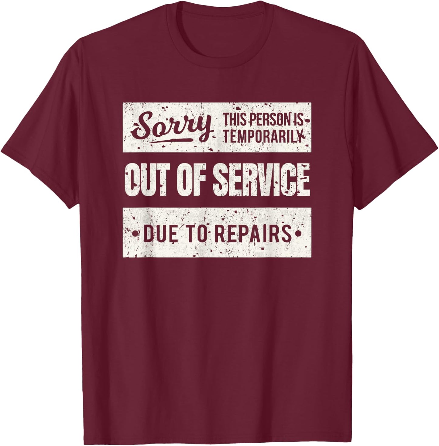 Funny Hip Knee Shoulder Joint Replacement Surgery T-Shirt - T-Shirt | Maroon