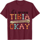 Funny Nurse Doctor Pun Joke It's Going Tibia Okay Clothing T-Shirt - T-Shirt | Maroon