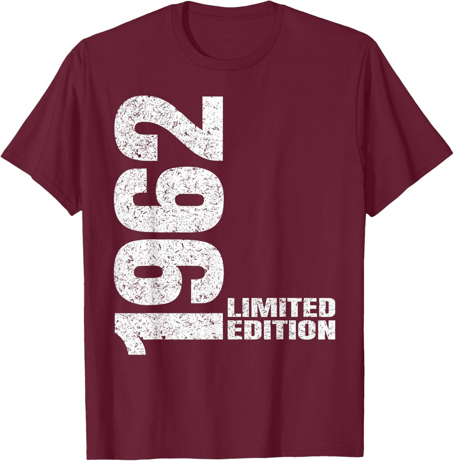 Vintage 1962 Limited Edition Classic 1962 Men Women Birthday T-Shirt - T-Shirt | Maroon
