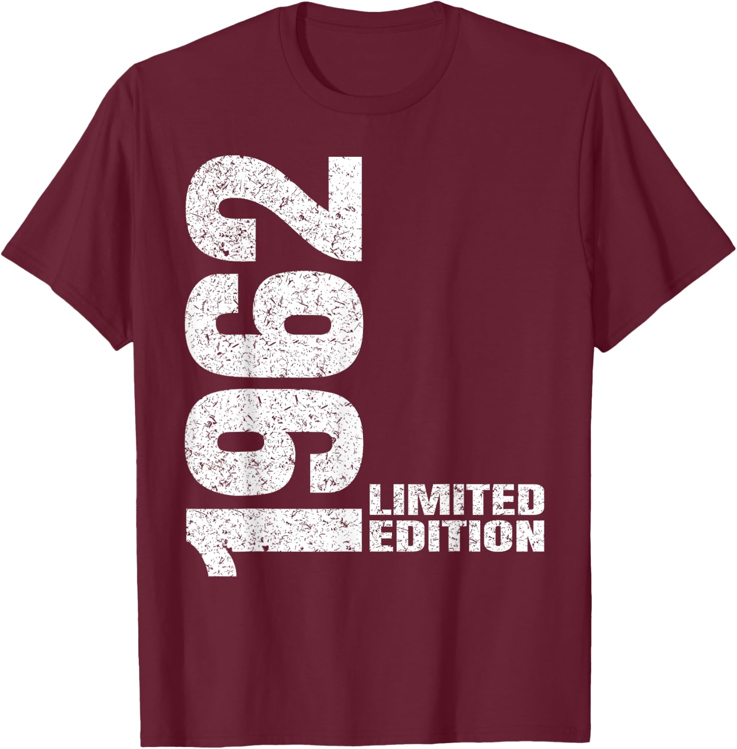 Vintage 1962 Limited Edition Classic 1962 Men Women Birthday T-Shirt - T-Shirt | Maroon