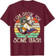 Vintage Possum Raccoon I Can Show You Some Trash T-Shirt - T-Shirt | Maroon