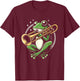 Frog Trombone Player T-Shirt - T-Shirt | Maroon