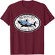 Newport Rhode Island Fishing Shark Fish Beach Vintage Women Kids T-Shirt - T-Shirt | Maroon
