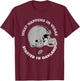 What Happens in Vegas Started In Oakland Football Gift T-Shirt - T-Shirt | Maroon