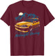 Civic EK Hatch Type R Japanese Car T-Shirt - T-Shirt | Maroon