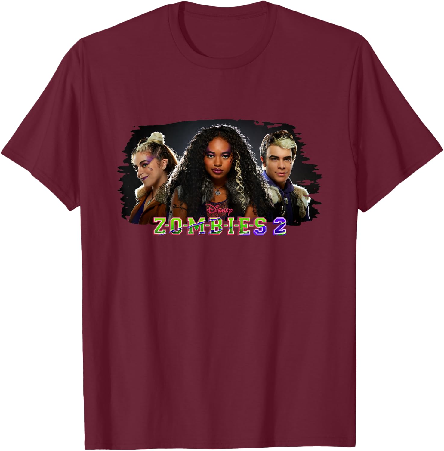Disney Channel Zombies 2 Werewolves T-Shirt - T-Shirt | Maroon