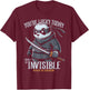 Ninja Panda Japanese Pandabear T-Shirt - T-Shirt | Maroon