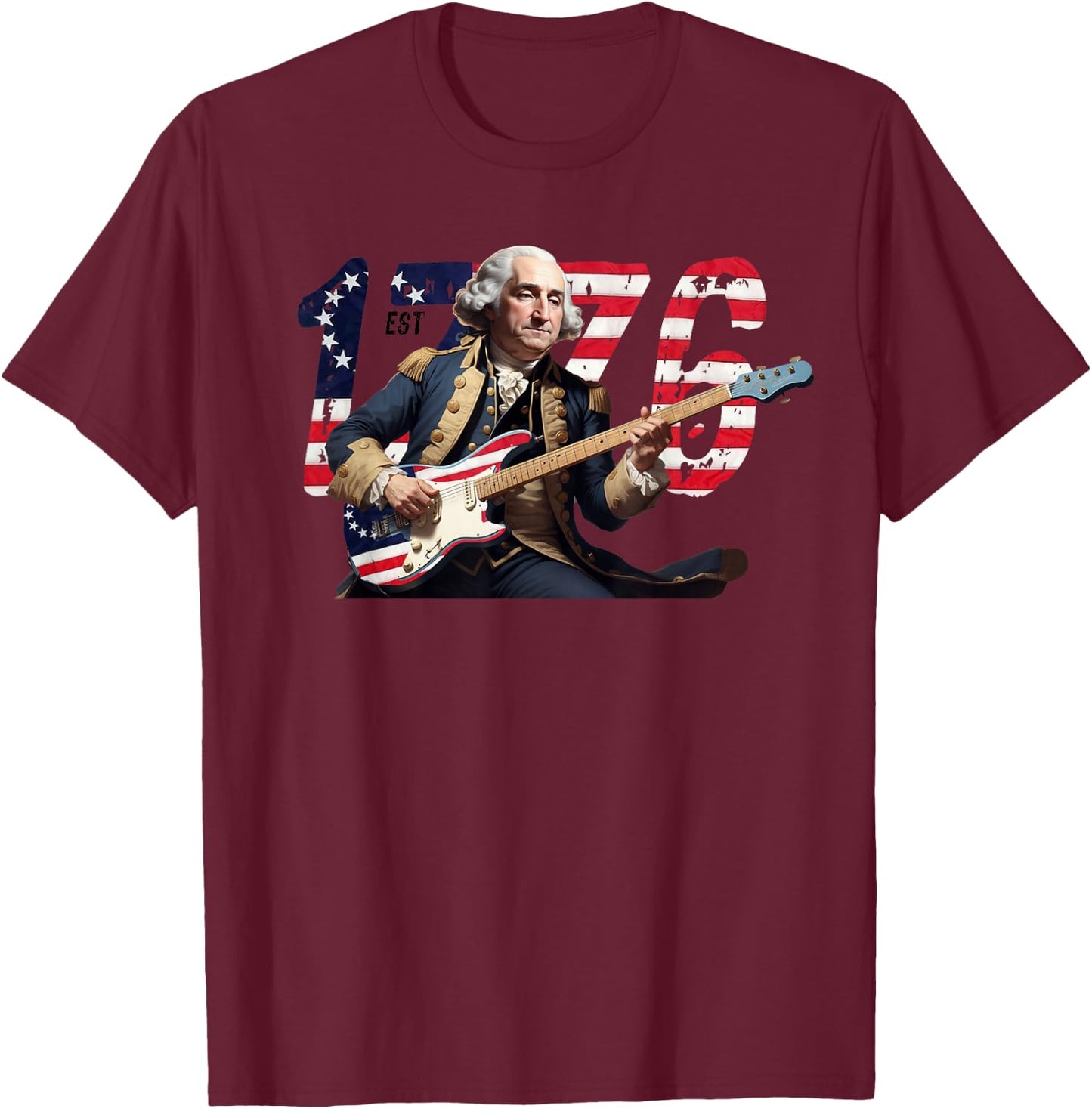 Spirit of 76 T-Shirt - T-Shirt | Maroon