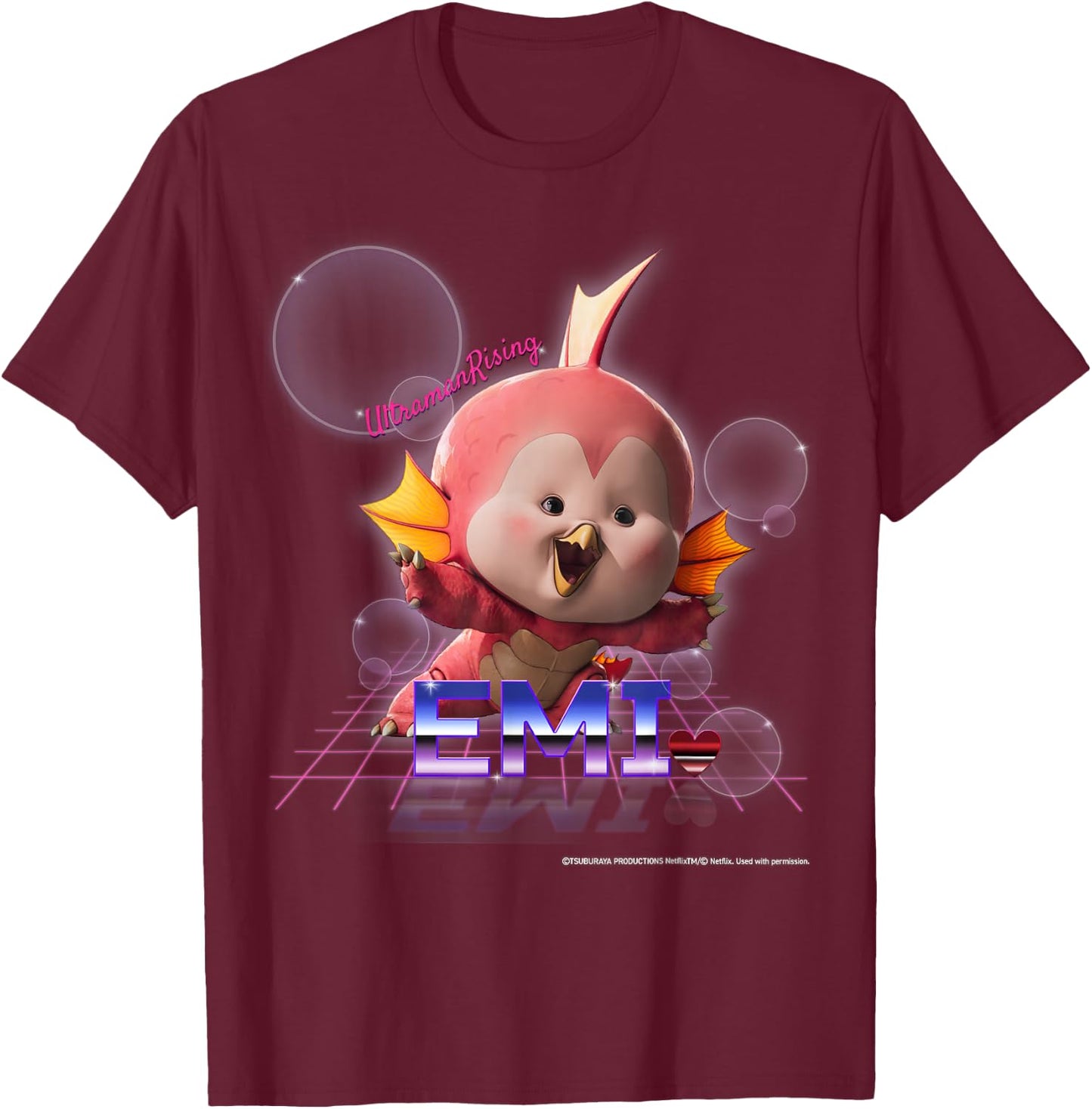 Ultraman: Rising - EMI T-Shirt - T-Shirt | Maroon