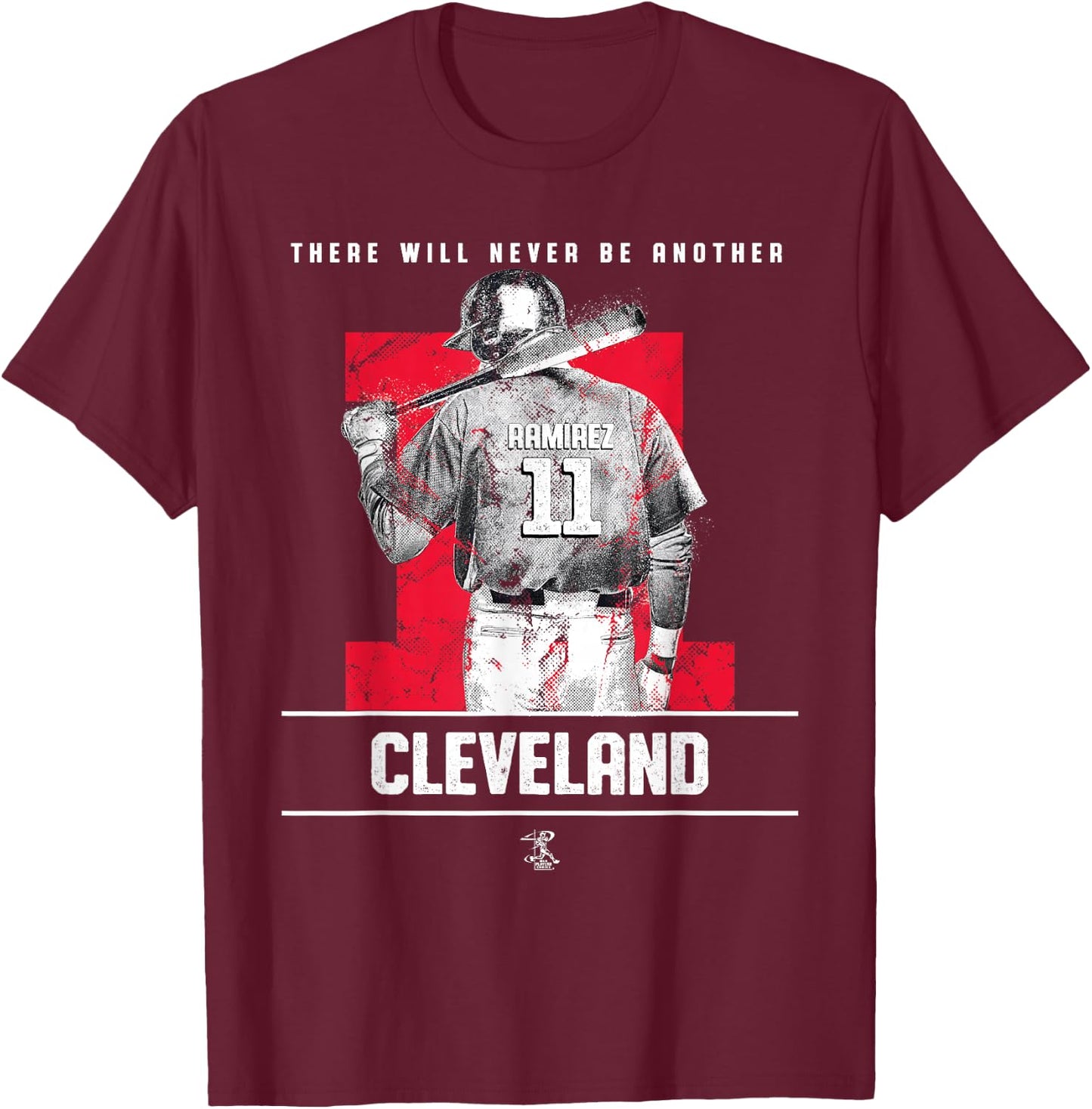 Jose Ramirez - There Will Never Be Another - Apparel T-Shirt - T-Shirt | Maroon
