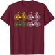France Cycling Tour Racing Road Bike Bicycle Race Biking T-Shirt - T-Shirt | Maroon