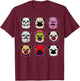 Pug Halloween Costume Spooky Ghost Pumpkin Pug Halloween T-Shirt - T-Shirt | Maroon