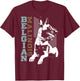 Vintage Belgian Malinois T design, Dog Lovers gift T-Shirt - T-Shirt | Maroon