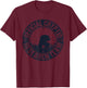 Official Cryptid Research Team Dogman Hunting Creatures T-Shirt - T-Shirt | Maroon