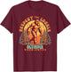 Olympia Washington Respect the Locals Bigfoot PNW T-Shirt - T-Shirt | Maroon