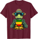 Rasta Reggae Turtle Jamaica Music Rastafari Roots Jamaican T-Shirt - T-Shirt | Maroon