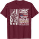 Combat Medic First Aid Field Medic Military T-Shirt - T-Shirt | Maroon