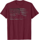 American Flag Motorcycle Biker Chopper T-Shirt - T-Shirt | Maroon