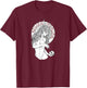 Nordic Shaman girl heilung healing shirt T-Shirt - T-Shirt | Maroon