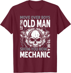 Funny Mechanic - Auto Mechanic T-Shirt - T-Shirt | Maroon