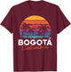 Bogotá Colombia TravelSouvenir Vacation Colombian Pride T-Shirt - T-Shirt | Maroon