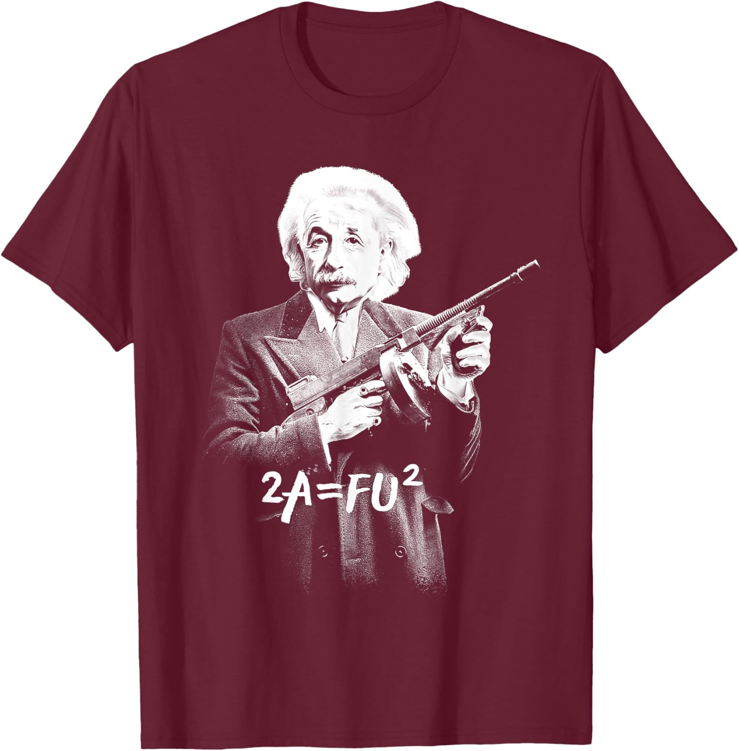 2a = Fu 2 T-Shirt - T-Shirt | Maroon