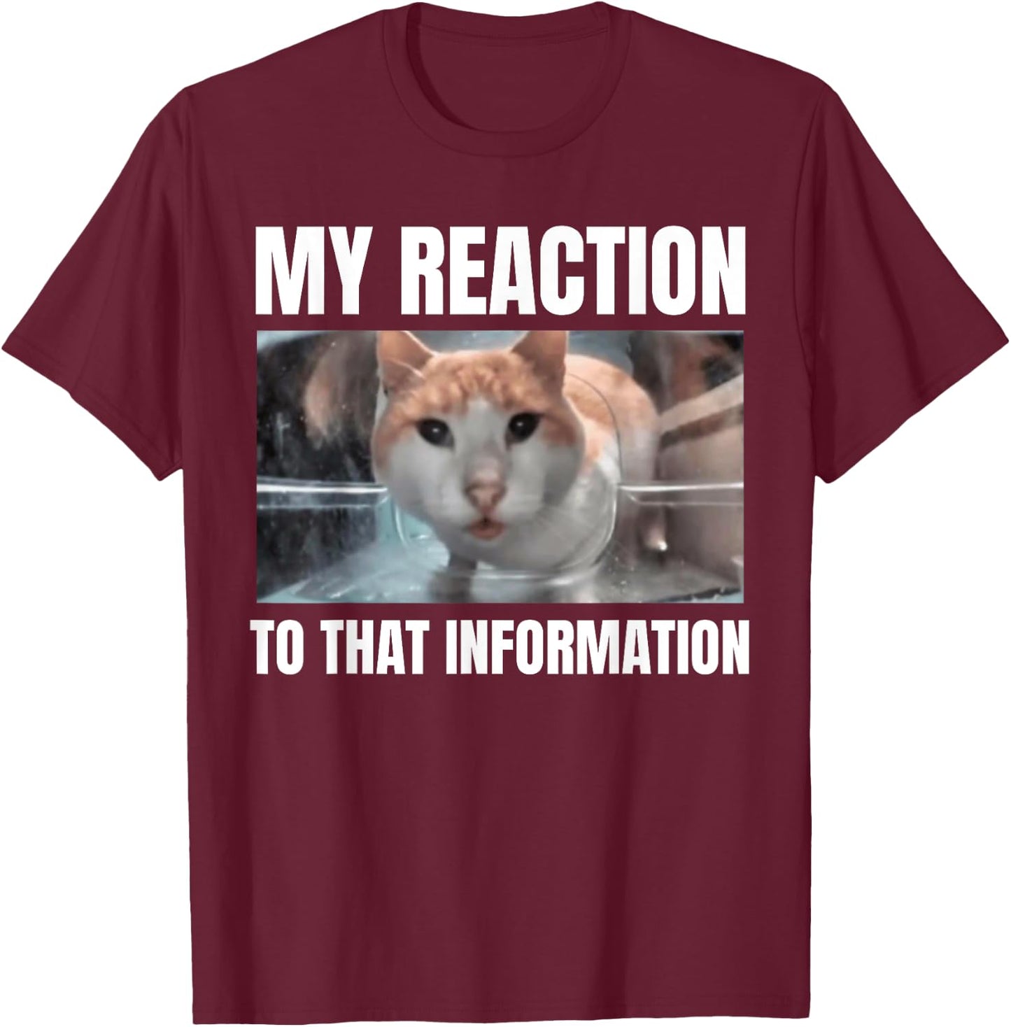 Hello Street Cat Funny Staring Bombastic Side Eye Meme Cats Women T-Shirt - T-Shirt | Maroon